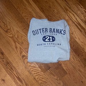 gray sweatshirt worn a few times